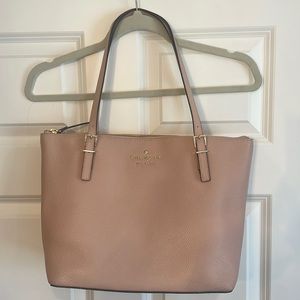 Like New Kate Spade Tote bag with zipper | Blush